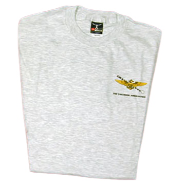 Short Sleeve T-Shirt with Wings and Hook logo